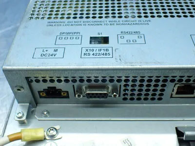 Used SIEMENS 6AV6 6440AA012AX0 Electrical Panels | HGR 24 #741126