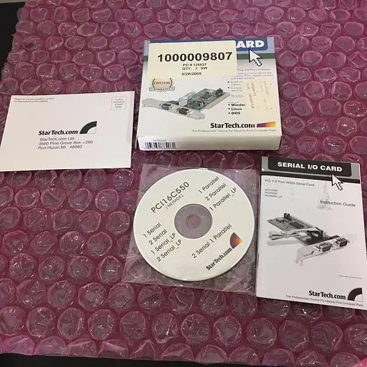 STARTECH 100000 9807 SERIAL 1 0 CARD