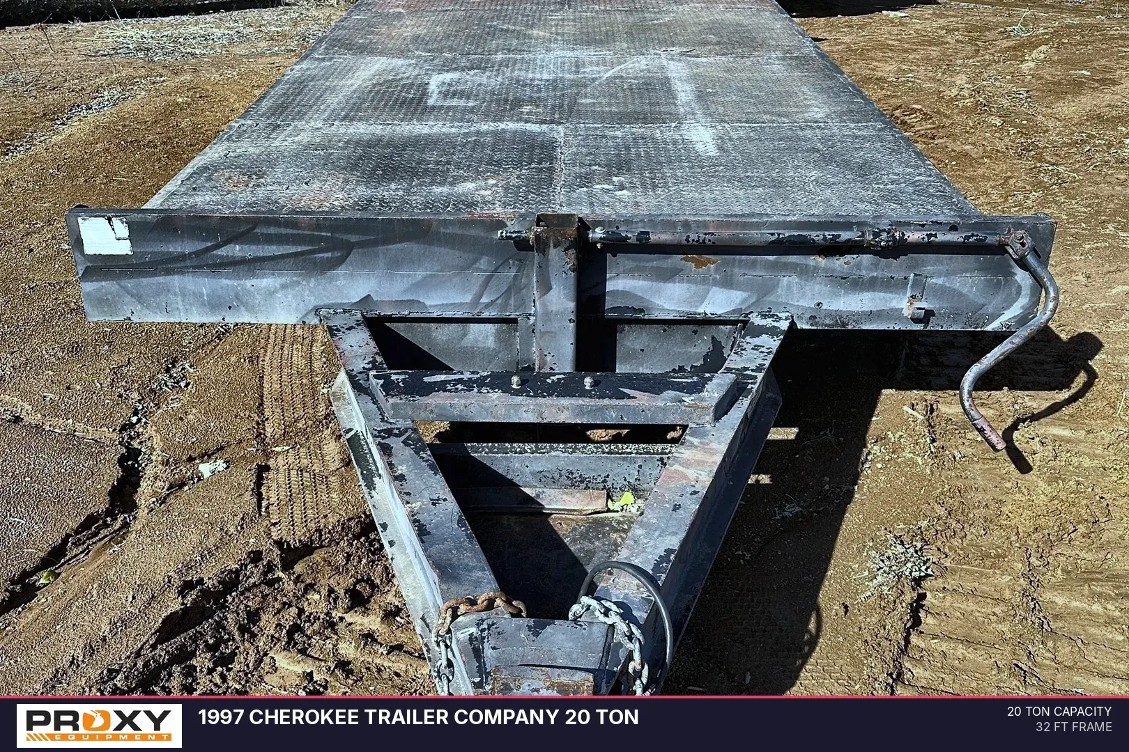 Used 1997 CHEROKEE TRAILER COMPANY 20 TON Flatbed Trailers Kentucky US | Proxy Equipment #1377883