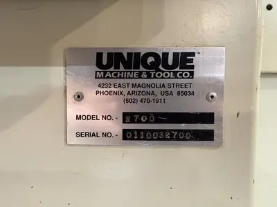 Used UNIQUE _UNKNOWN_ Woodworking Shapers Pennsylvania US | Highland Automation #1298206