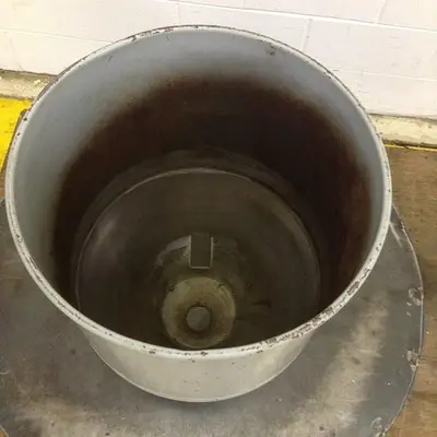 USED METAL FABRICATOR HOPPER694