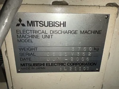 Used 2006 MITSUBISHI ELECTRIC EA12VM EDM Sinkers Ohio US | HGR 24 #1505814