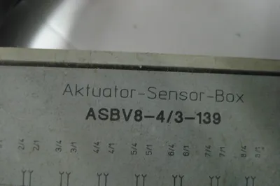 USED LUMBERG ASBV8 4/3-139/10M