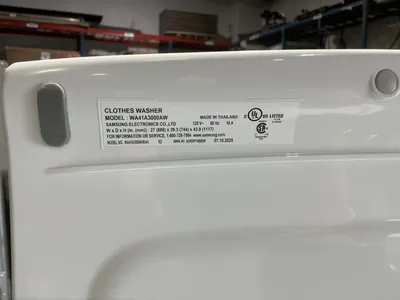 Used SAMSUNG WA41A3000AW Washers Michigan US | Miedema Asset Management Group #1321999
