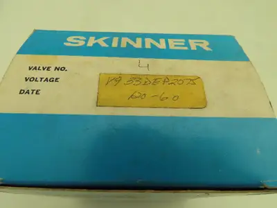Honeywell Skinner V933DEP2075 Solenoid Valve 4-Way NC 120V 75 PSI 1/4" NPT