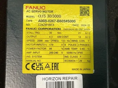 Used FANUC A06B0267B605#S000 Motors (misc) Ohio US | HGR 24 #1290215