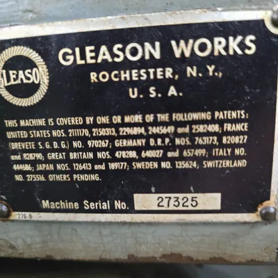 GLEASON #4 GEAR TESTERS | Piselli Enterprises (7)