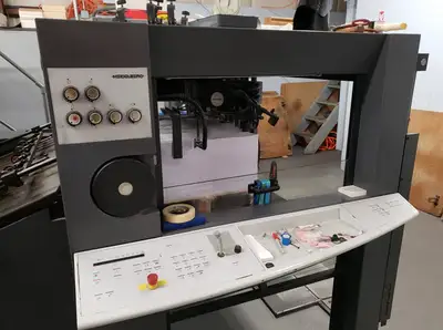 2007 Heidelberg CD 102-Five Color +Aqueous Coating