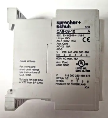 USED Sprecher + Schuh 4654654645555