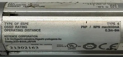 USED KEYENCE SL-C28H-R