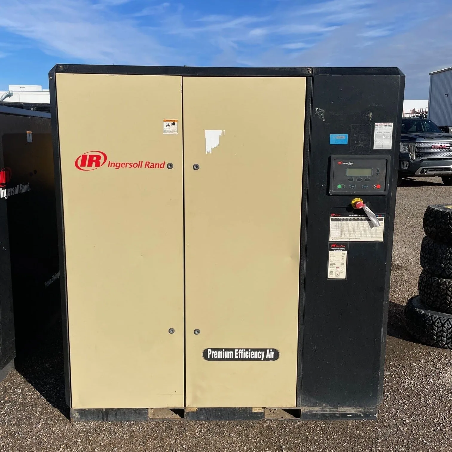 Used INGERSOLL RAND IRN100H-CC Rotary Screw & Sliding Vane Air Compressors Saskatchewan CA | Certified Sales and Rentals #1558052