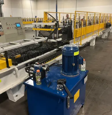 Steel Building Component Roll Forming Machine Arkansas USA