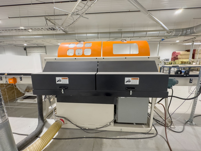Tisfoon Optimizing Wood Scanner Defect Chop Saw and Sorting Line - 2020 Machine!