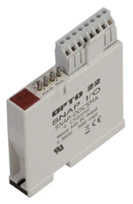 Opto 22 SNAP-ODC5MA SNAP 4-Ch Isolated 5-60 VDC Digital Discrete Output Module [New]