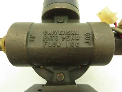 Universal Flow Monitors WVM30GM-6-A1NU-10D Brass Flow Meter 30GPM 3/4"NPT