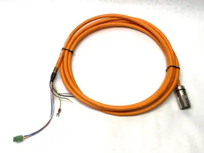 USED BOSCH REXROTH SERVO MOTOR POWER CABLE 5M RL2-023CBB-NN-005,0