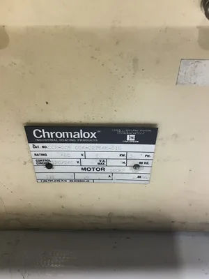 Emerson CCR-005 004-027545-015 Electric Horizontal Blower Heater