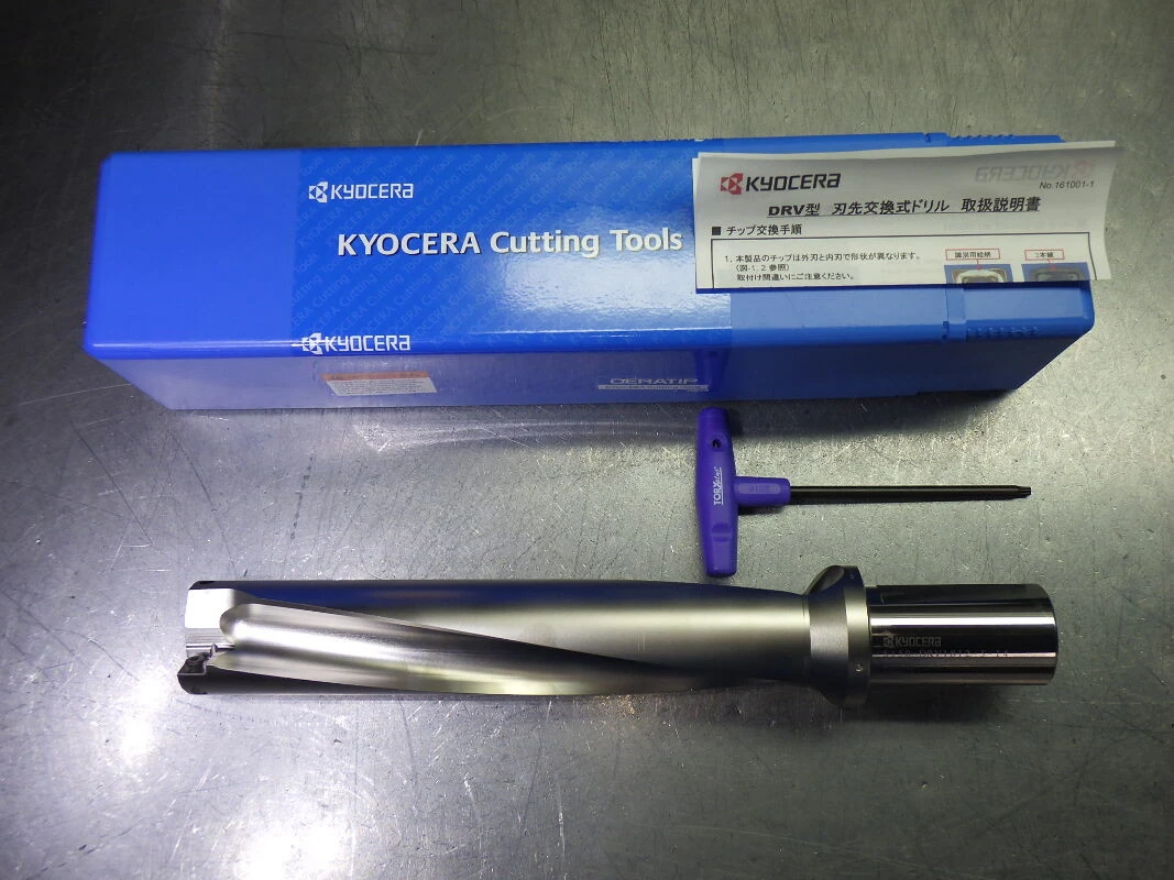 Kyocera 1.812" Coolant Thru 5xD Magic Drill 1.5" Shank S150-DRV1812-5-14 (LOC3515)