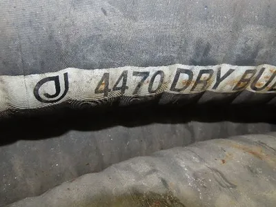 Jason 4470 Dry Bulk Material Rubber Suction Hose 5"x 50'