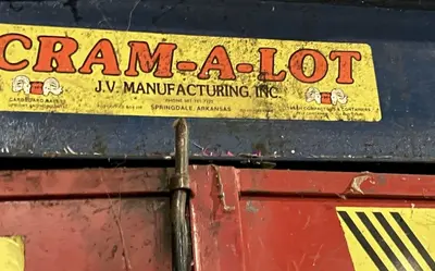 USED CRAM-A-LOT 60 CONT BD