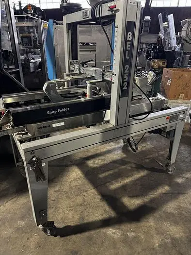 Used WEXXAR/BEL 252 "SNAP-FLAP" TOP/BOTTOM CASE TAPER Case Sealers - Tapers Oregon US | Ager Tank & Equipment Co. #1060283