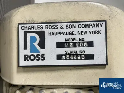 USED Ross Ross Mixer with 400 Liter S/S Tank