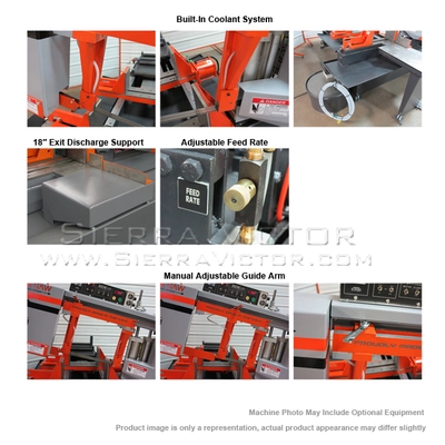 HE&M H90A-1 Horizontal Bandsaws Auto | Sierra Victor Industries (7)