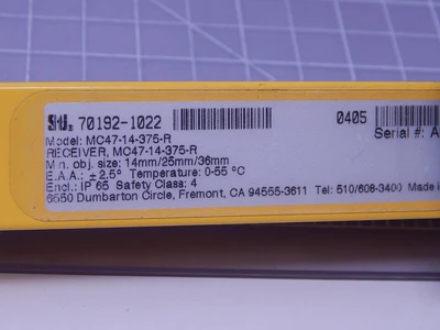 Used SCIENTIFIC TECHNOLOGIES _UNKNOWN_ Sensors | OCO Industrial #1616357