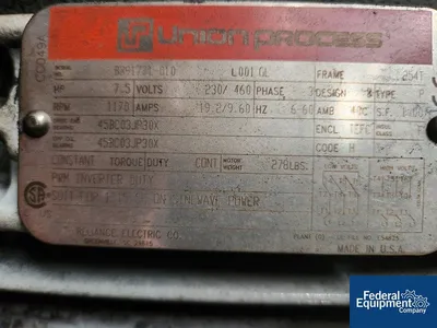 Used 2008 UNION PROCESS Q6 Ball & Pebble Mills Ohio US | HGR 24 #727688