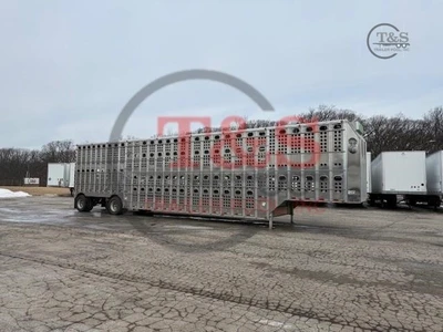 Used 2018 MERRITT _UNKNOWN_ Livestock Trailers Illinois US | T&S Trailer Pool #1509378