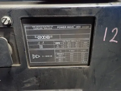 USED LINCOLN ELECTRIC POWER WAVE I400