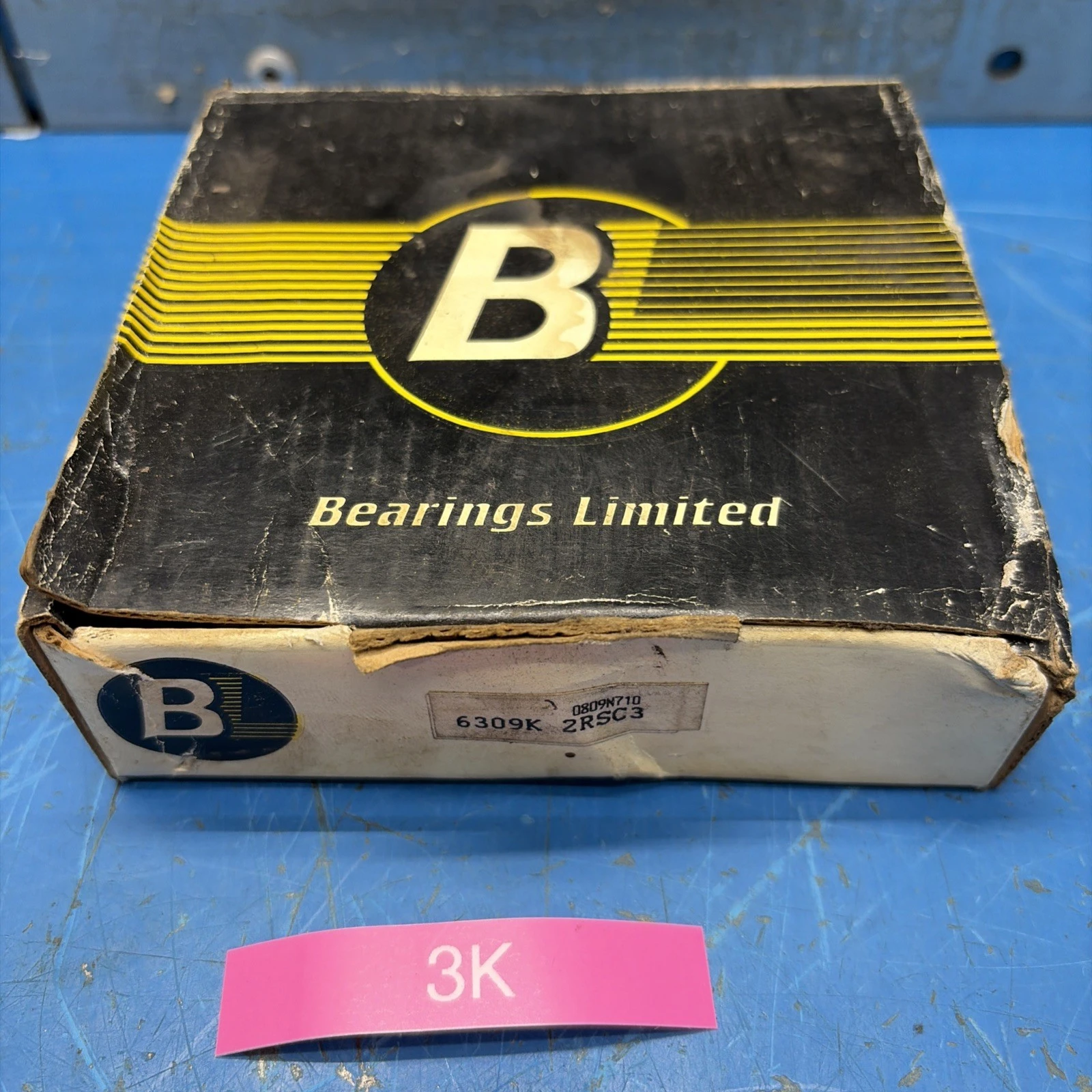 NEW Bearings Limited 6309K-2RSC3