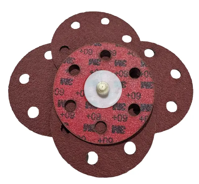 3M 3" Quick Change Sanding Disc 6 Hole 60+ Precision Shaped Ceramic Grain 5 Pack