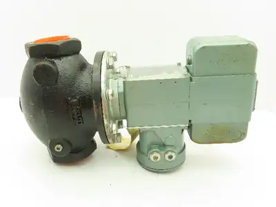 ITT H118AK122F1F26V16 Hydramotor Electric Actuator Shut-Off Valve 2-1/2"NPT 120V
