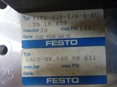USED FESTO IFB8-02