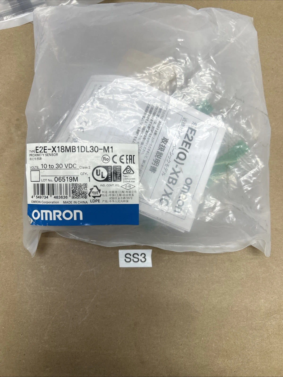 NEW Omron E2E-X18MB1DL30-M1