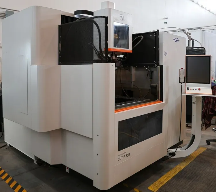 Used 2021 AGIECHARMILLES CUT P 550 Wire EDM Illinois US | Advanced Capital Equipment #1519161