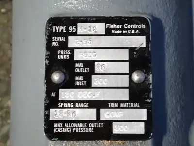 Used FISHER 95H19 Pumps Ohio US | HGR 24 #902943