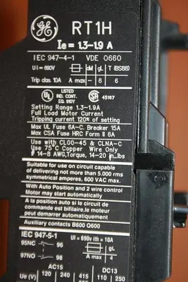USED GENERAL ELECTRIC / GE RT1H