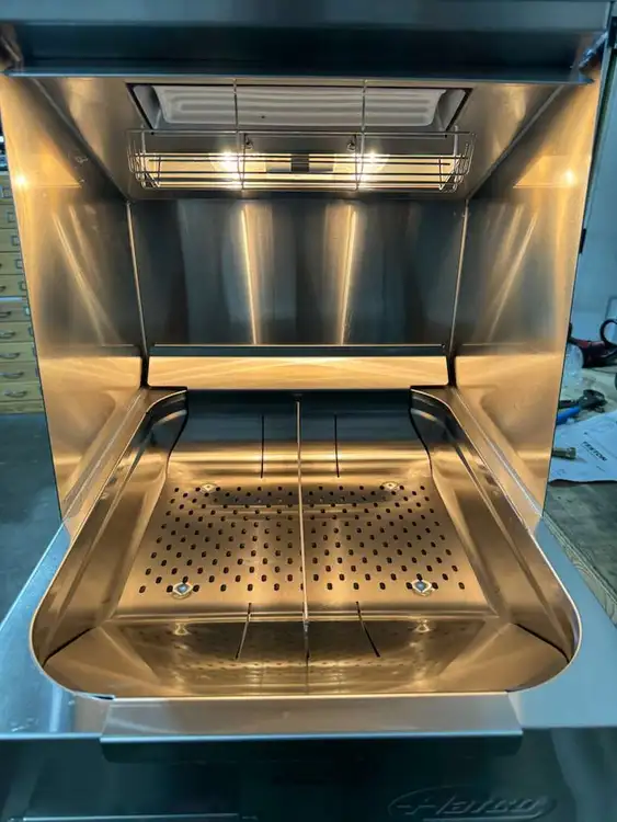 Used Hatco Used Hatco GRFHS-16 Glo-Ray 16" Portable Fry Holding Dump Station - 120V, 1090W - WO! Hot Food Warming, Holding, & Transport Cabinets Illinois US | Falcon Restaurant Supply #1375193