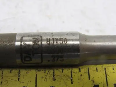 Dayton HJX50 C300 .375 Round Hole Ball Lock Ejector Pin Die Punch Lot Of 10