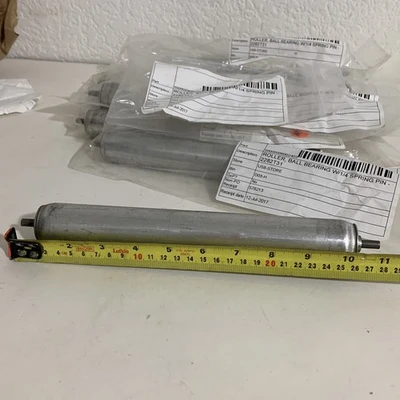 Conveyor Replacement Roller, 1”Dia  1/4 Spring Pin 2282T31 (Lot 9)