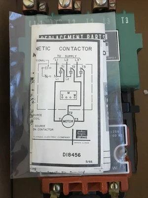 *New-Open-Box* FURNAS Magnetic Contactor 42HB35AFD8148 3P 60Hz + *Warranty*
