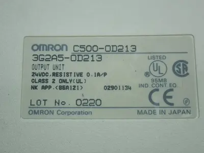 USED OMRON C5000D213