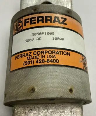 New | in-Stock FERRAZ A050F1000 Miscellaneous Equipment (Electrical & Power) | Surplus Asset Holdings #1188534