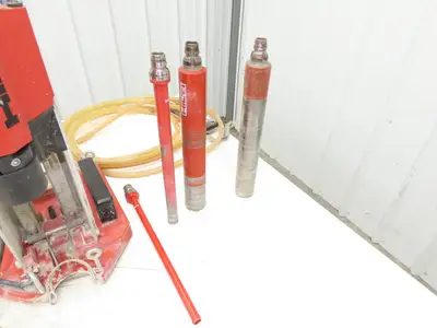 Hilti DCM1 Diamond Coring Motor 120V 2" Core Bore Stand 10L Water Supply BI Bits