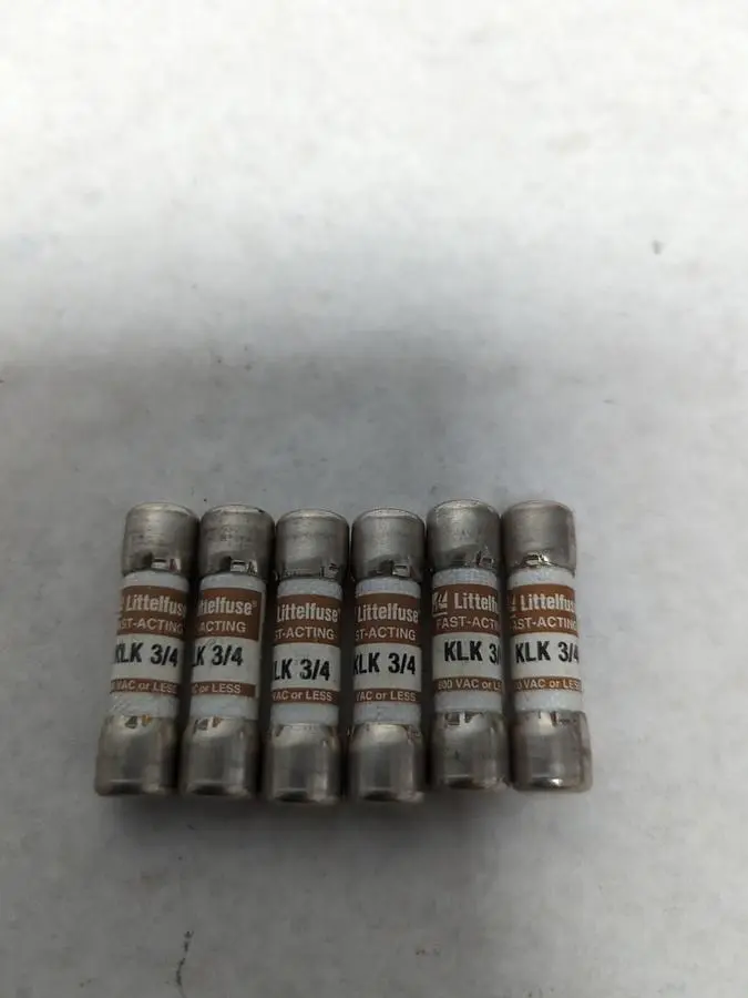 New | in-Stock LITTELFUSE KLK 3/4 Miscellaneous Equipment (Electrical & Power) | Surplus Asset Holdings #1191848