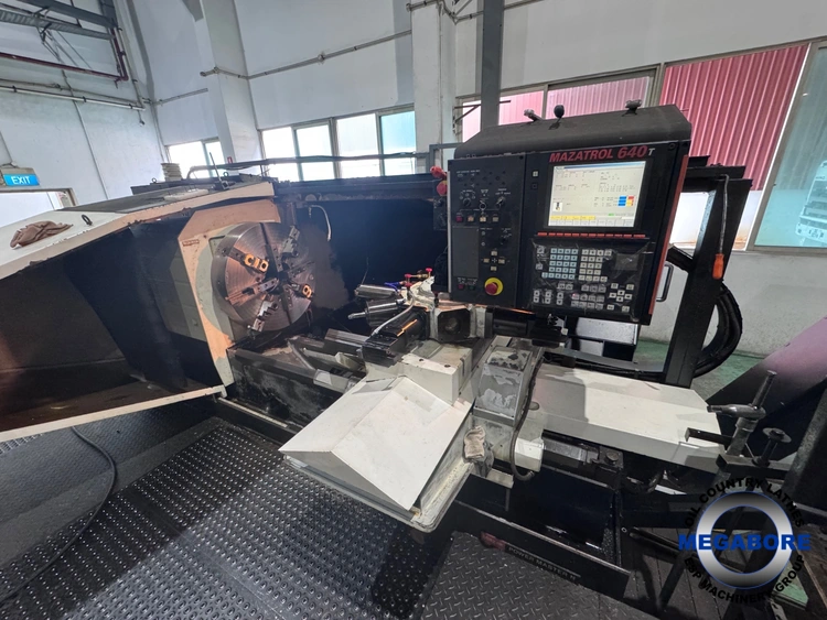 2014 MAZAK POWER MASTER N CHUCKER Lathes, Oil field & Hollow Spindle CNC | ESP Machinery Australia Pty Ltd