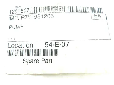 NEW GOULD PUMPS 3196ST IMPELLER W/ TFL O-RING 5 VANE