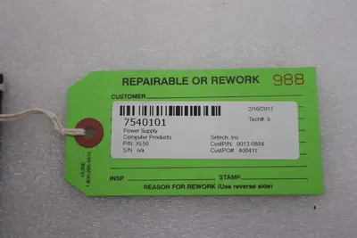 Power Supply Computer Products 7540101 Part Number XL50  Stock #2771